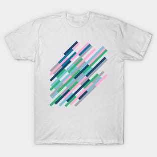 Bricks Rotate 45 Green T-Shirt